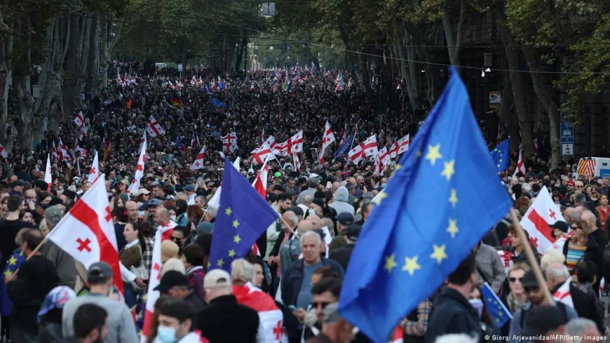 Georgia authorises protest marches in Tbilisi