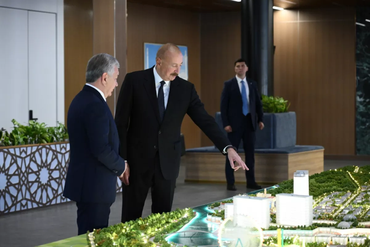 President Aliyev reviews progress of Uzbekistan’s New Tashkent megaproject PHOTO