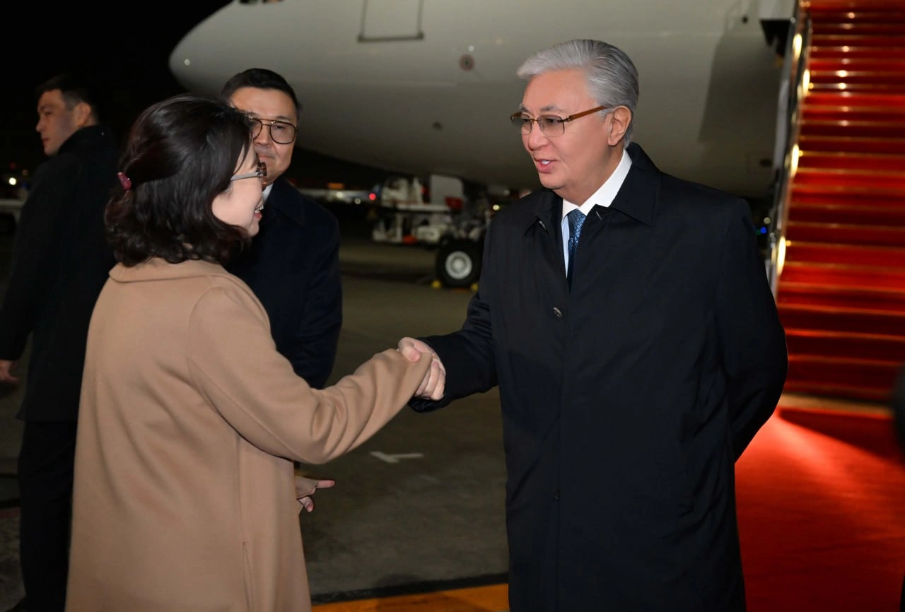 President of Kazakhstan arrives in Japan on official visit