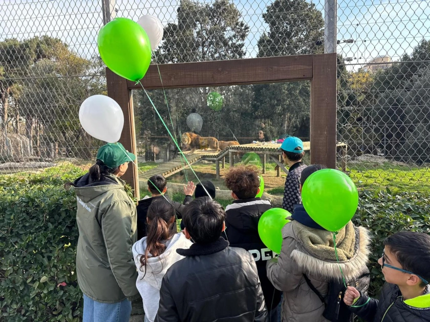 Holiday event for children organized at Baku Zoological Park on Leyla Aliyeva's initiative (PHOTO)