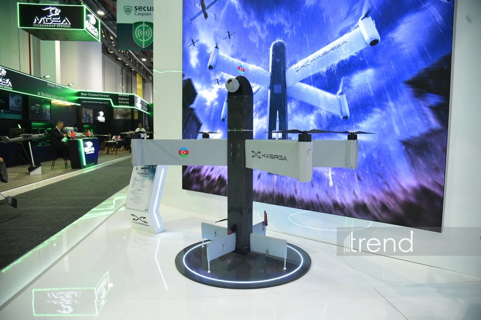 Azerbaijan’s new “KASIRGA” UAV takes center stage at ADEX (PHOTO)