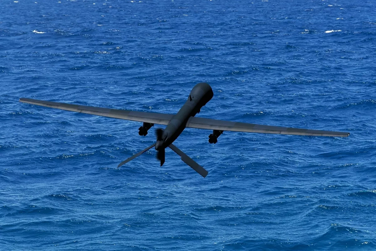 Russia says 196 Ukrainian drones downed across regions, Caspian Sea