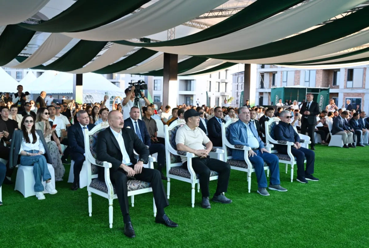Azerbaijani president joins Central Asian leaders to open Issyk-Kul Golf Resort in Kyrgyzstan PHOTO