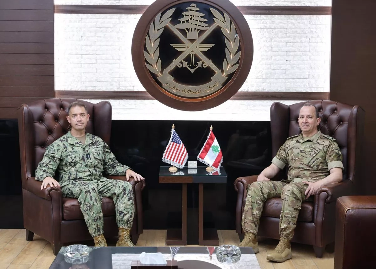 Top US, Lebanese military chiefs explore security pact implementation