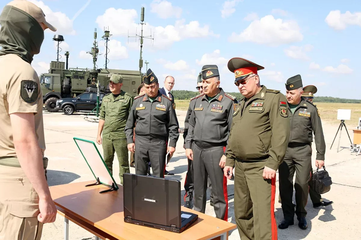 Azerbaijani army chief visits military infrastructure sites in Belarus PHOTO