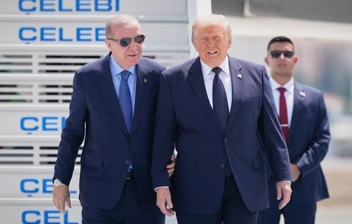 Erdogan personally welcomes Trump ahead of NATO summit in Ankara PHOTO/VIDEO