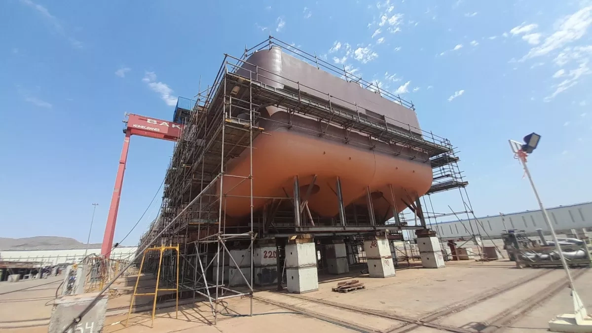 The birth of an iron giant: how Azerbaijan is building a maritime power A shipbuilding triumph on the shores of the Caspian / PHOTO / VIDEO
