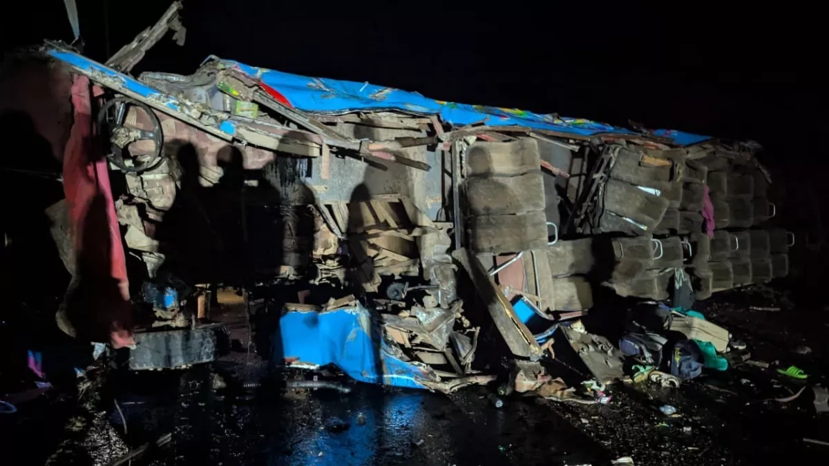 Uganda school bus crash claims lives of 20 children, adult