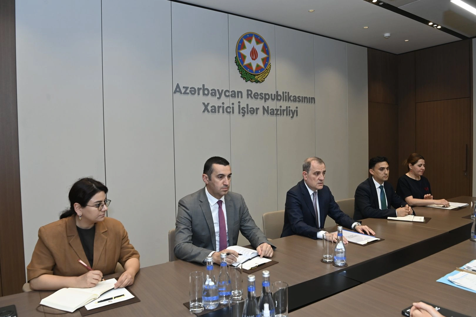 Azerbaijan's foreign minister holds meeting with UN special envoy on road safety