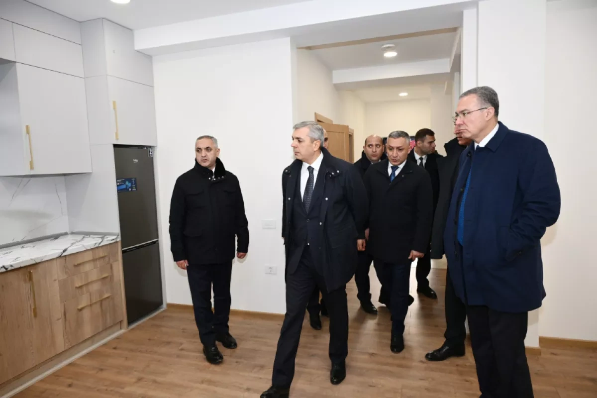 Presidential officials tour Azerbaijan's Hadrut, highlight hotel reconstruction, tourism vision PHOTO
