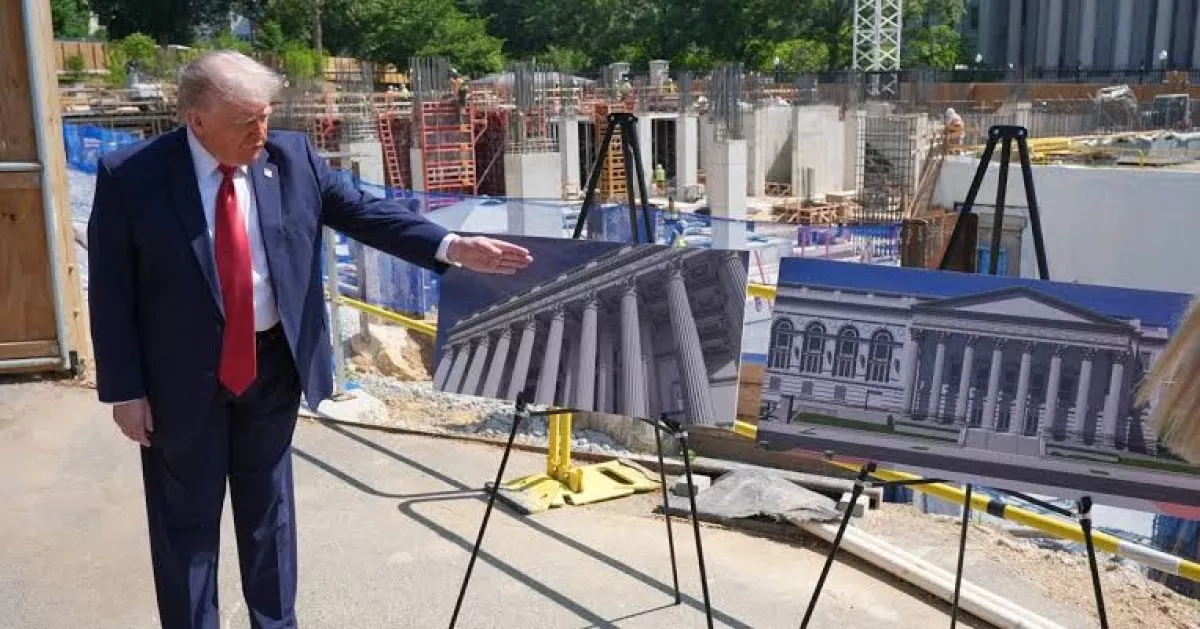 US appeals court halts Trump’s $400 million White House ballroom project