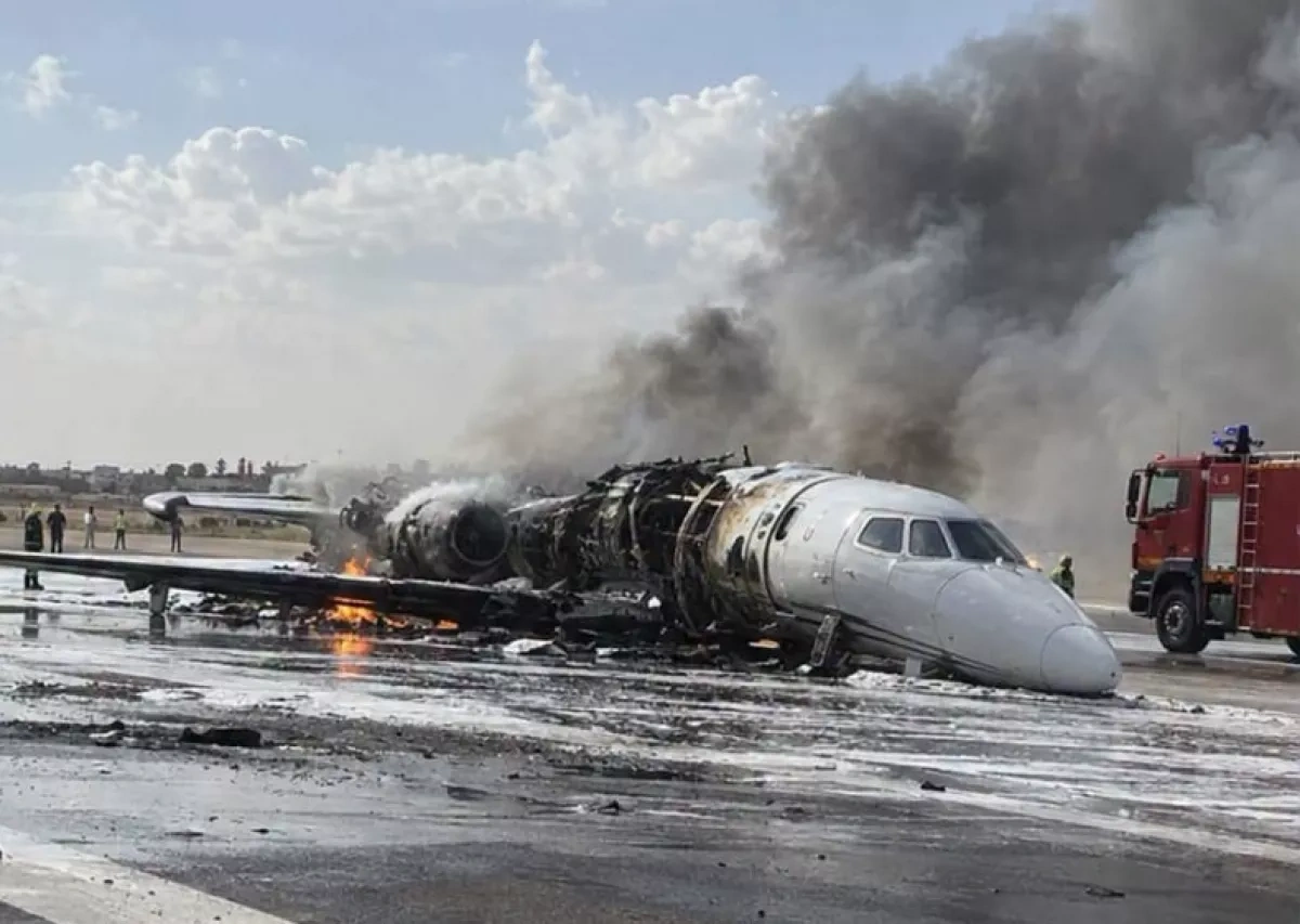 Media: Private jet belonging to Turkish tycoon crashes in Libya
