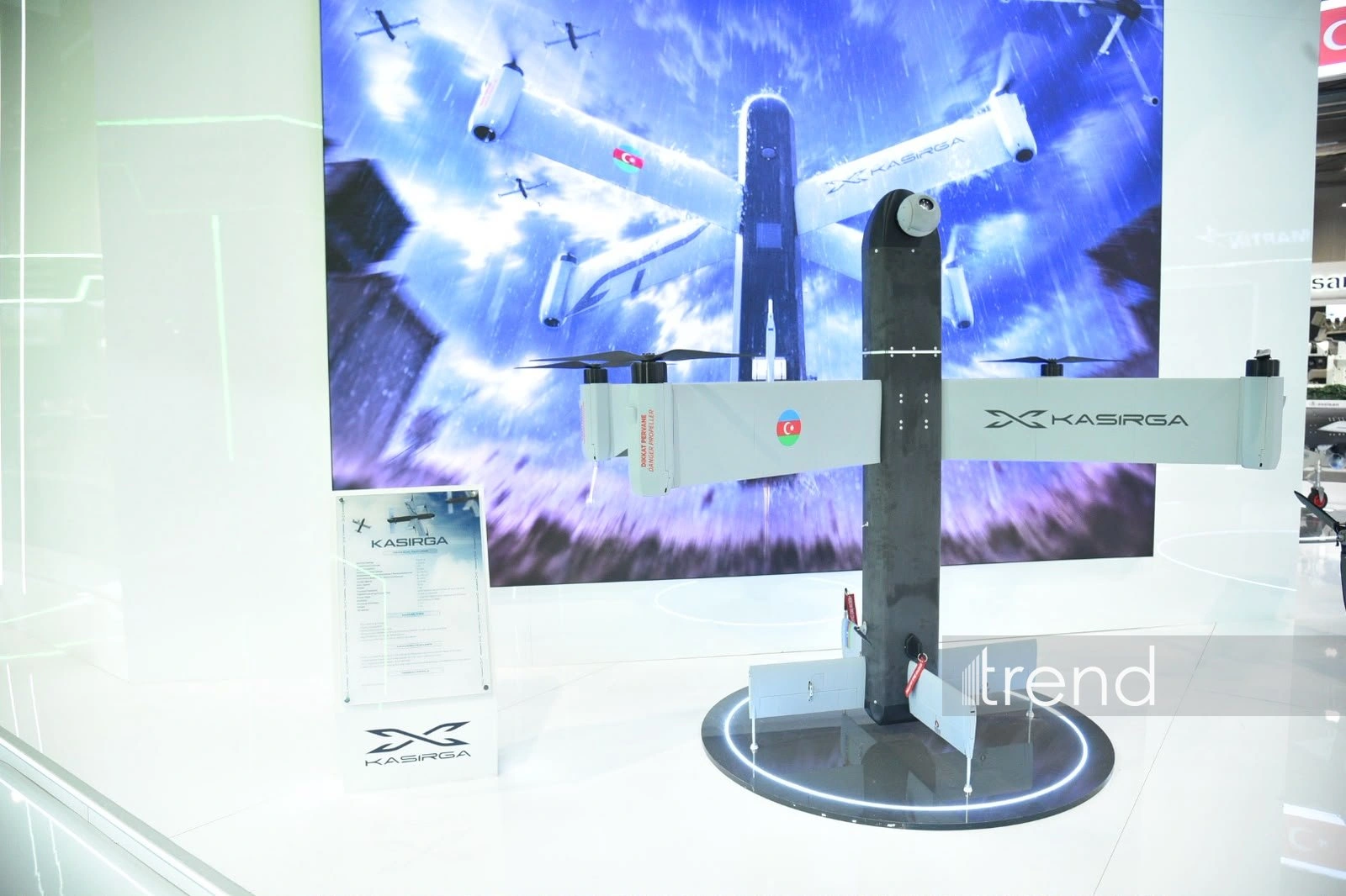 Azerbaijan’s new “KASIRGA” UAV takes center stage at ADEX (PHOTO)