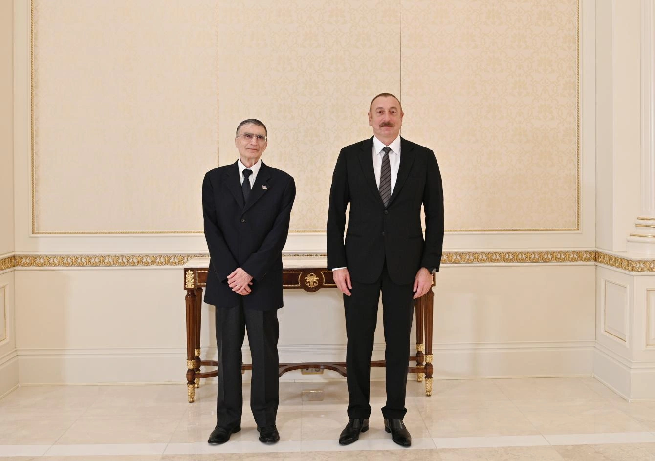 Nobel laureate Aziz Sancar thanks President Ilham Aliyev