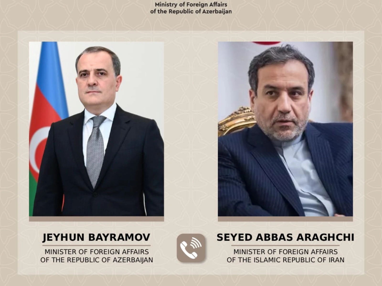 Azerbaijan and Iran hold high-level talks on bilateral and regional issues