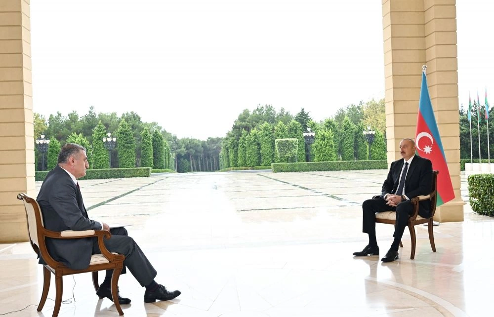 Chronicles of Victory (October 5, 2020): President Ilham Aliyev interviewed by TRT Haber TV channel (PHOTO/VIDEO)