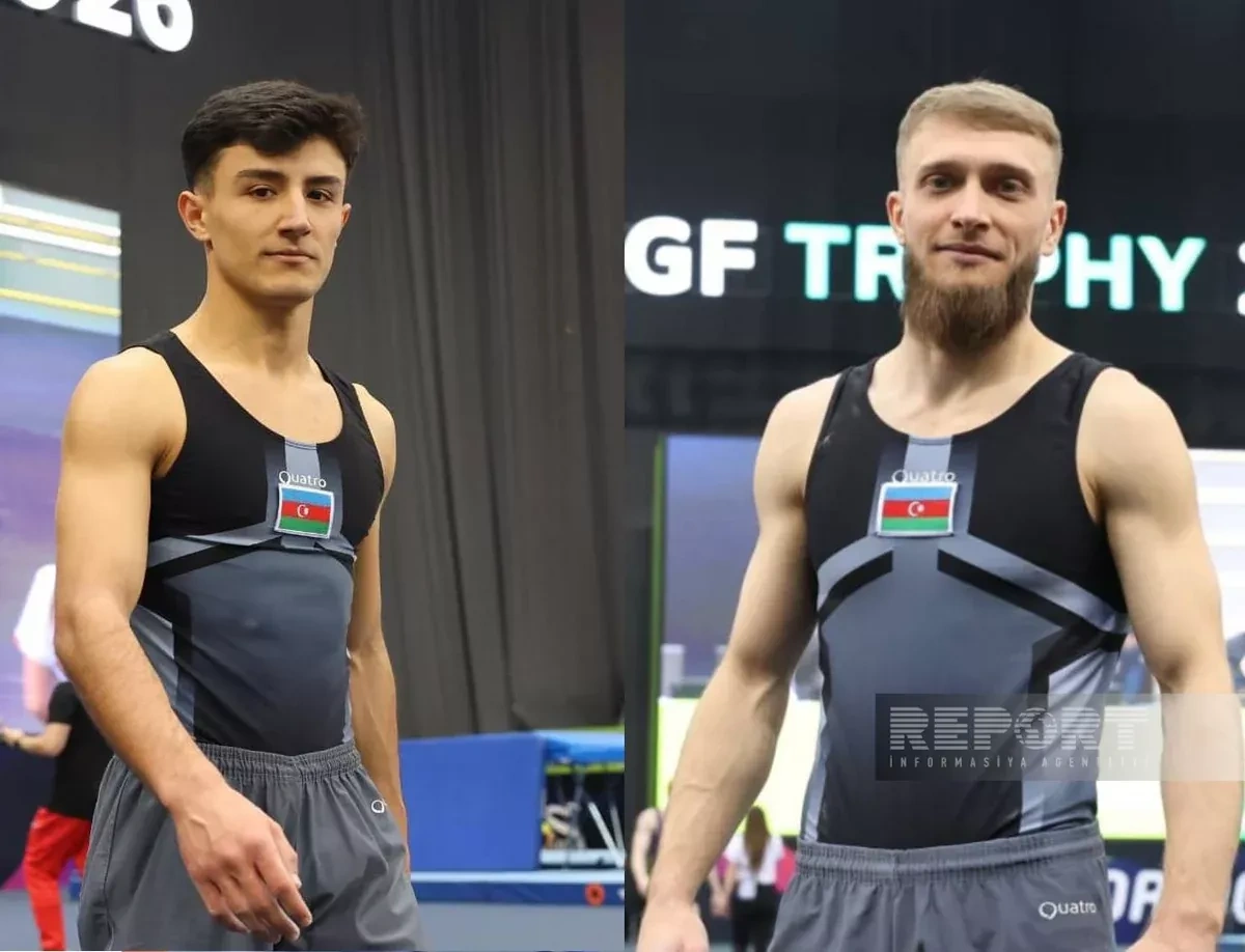 Azerbaijani gymnasts ascend onto podium at FIG World Cup AGF Trophy 2026 in Baku / PHOTO