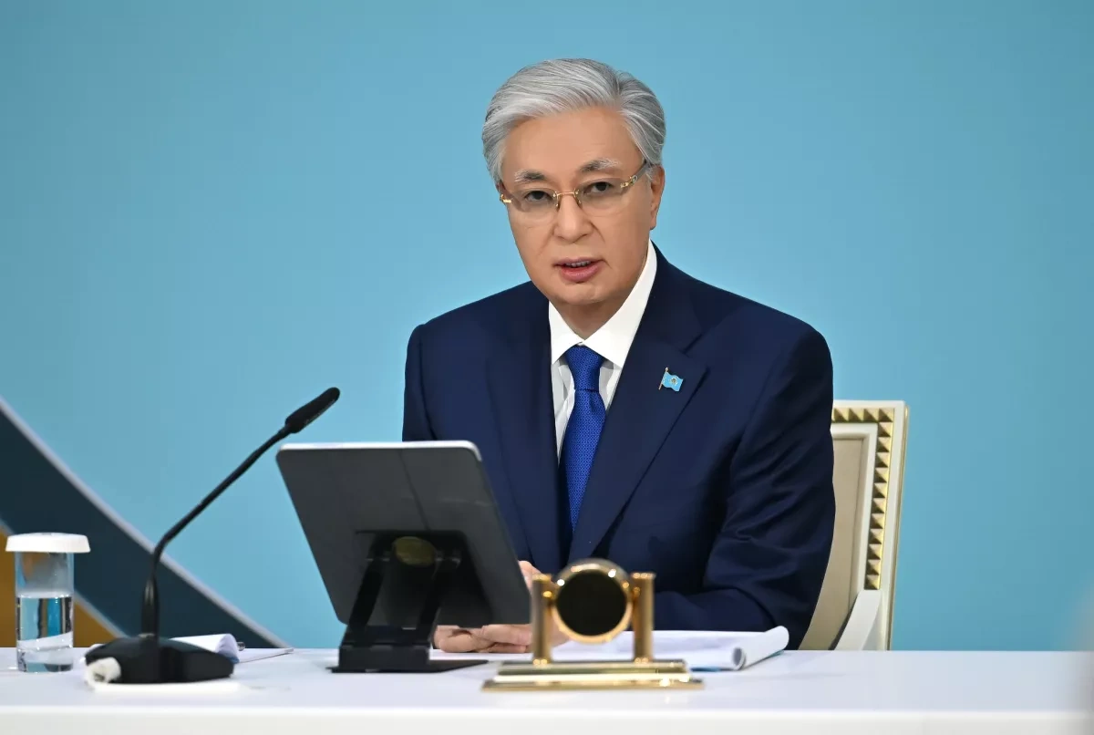 Kazakh president urges global ceasefire, offers Turkestan as peace talks venue