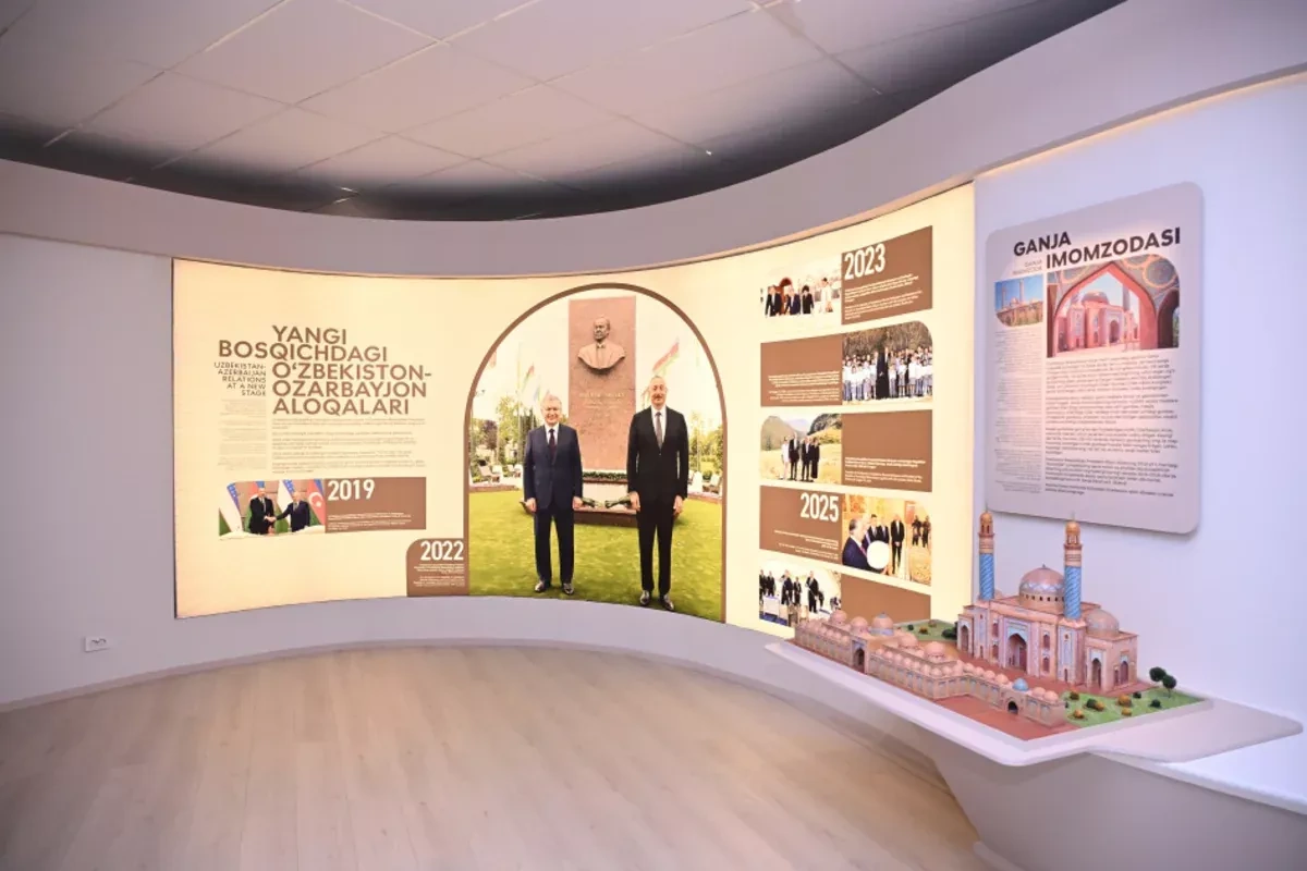 Azerbaijani, Uzbek leaders open Nizami Ganjavi National Pedagogical University in Tashkent PHOTO