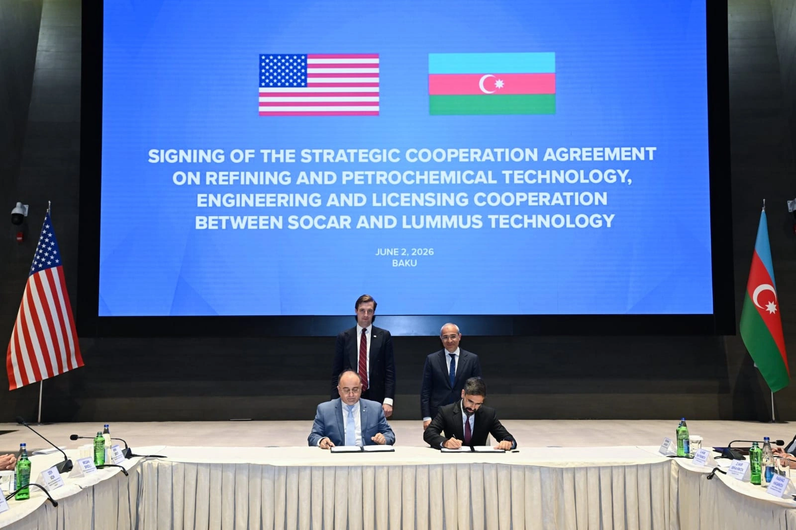 Azerbaijan and U.S. firms ink tech and energy co-op deals at Economic Dialogue (PHOTO)
