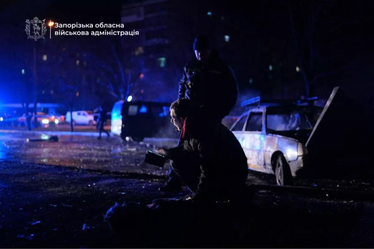 Russian strike in Zaporizhzhia claims lives of teen couple, injures dozens PHOTO/VIDEO