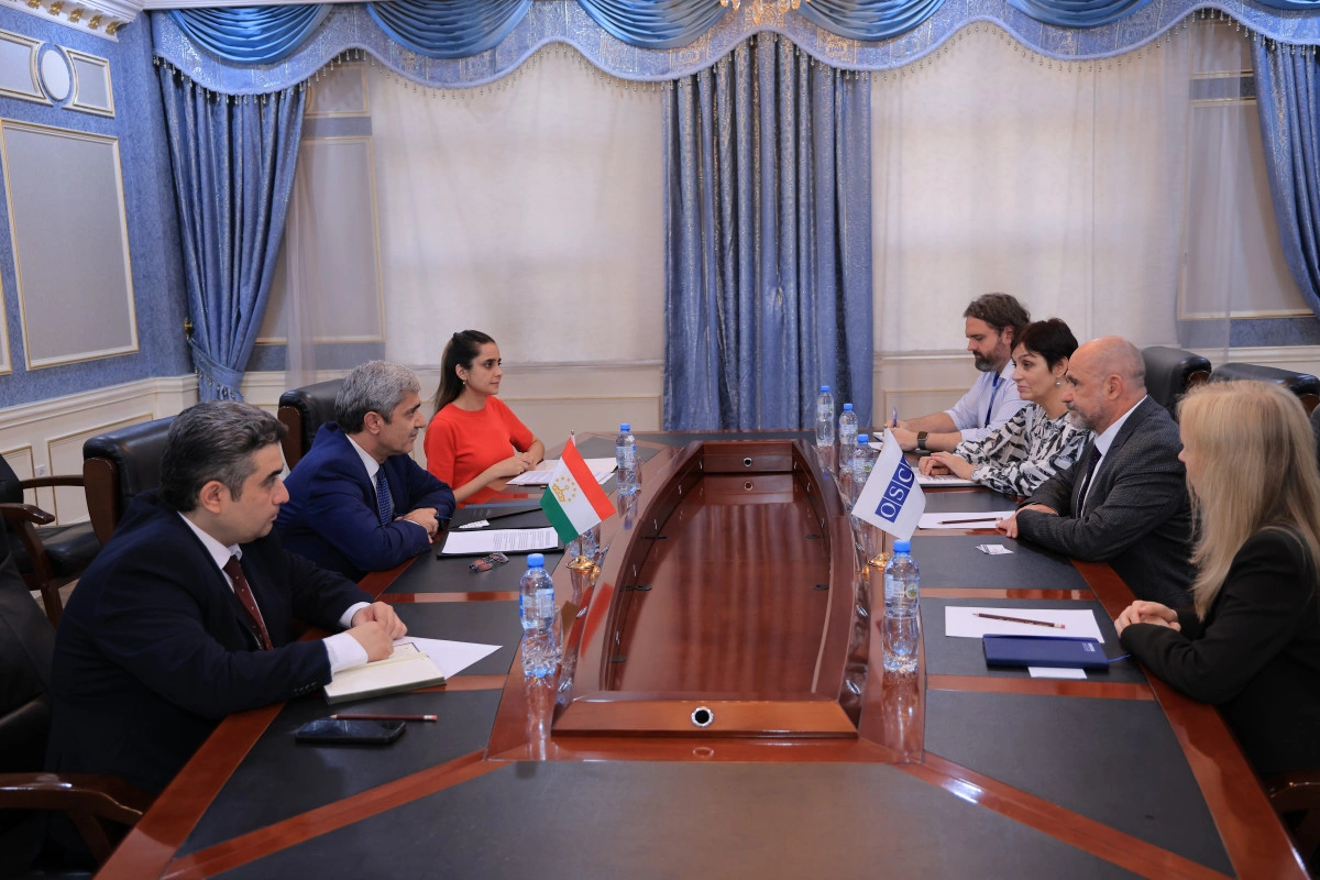 Tajikistan and OSCE discuss regional security, border stability