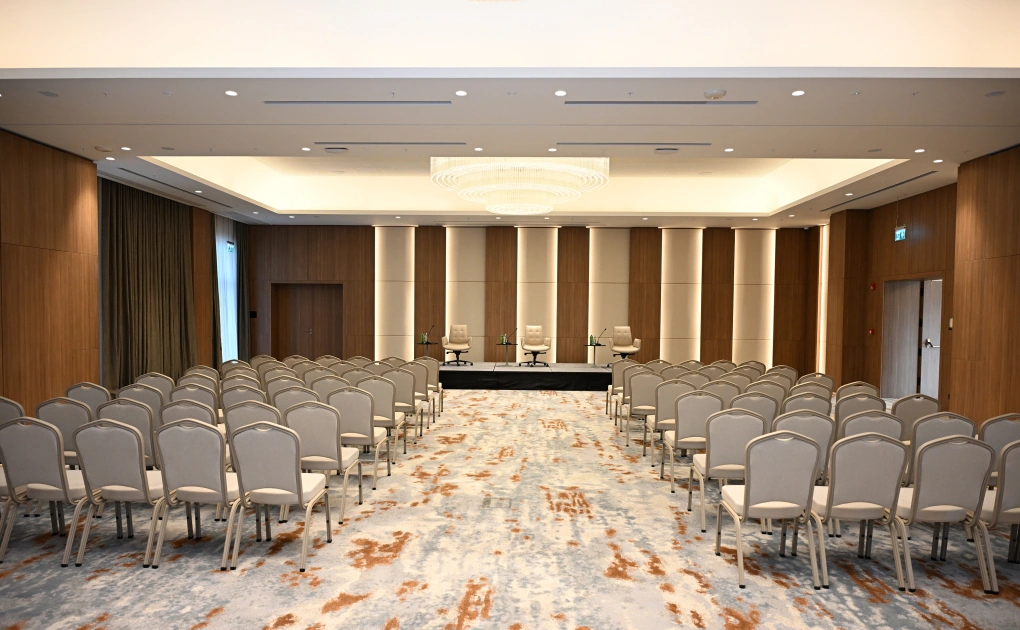 President Ilham Aliyev attends opening of Hilton Garden Inn hotel in Aghdam (PHOTO)