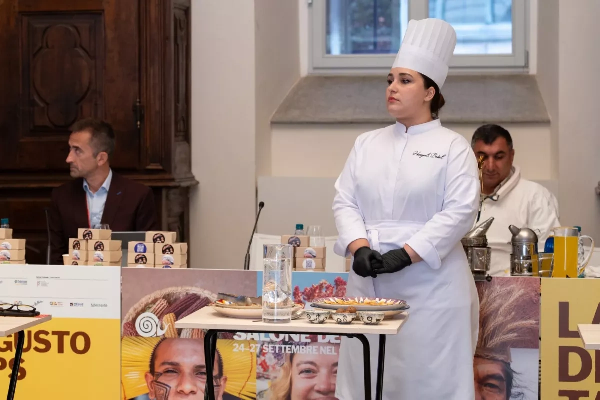 Azerbaijani cuisine wows crowds at major Italian food festival PHOTO