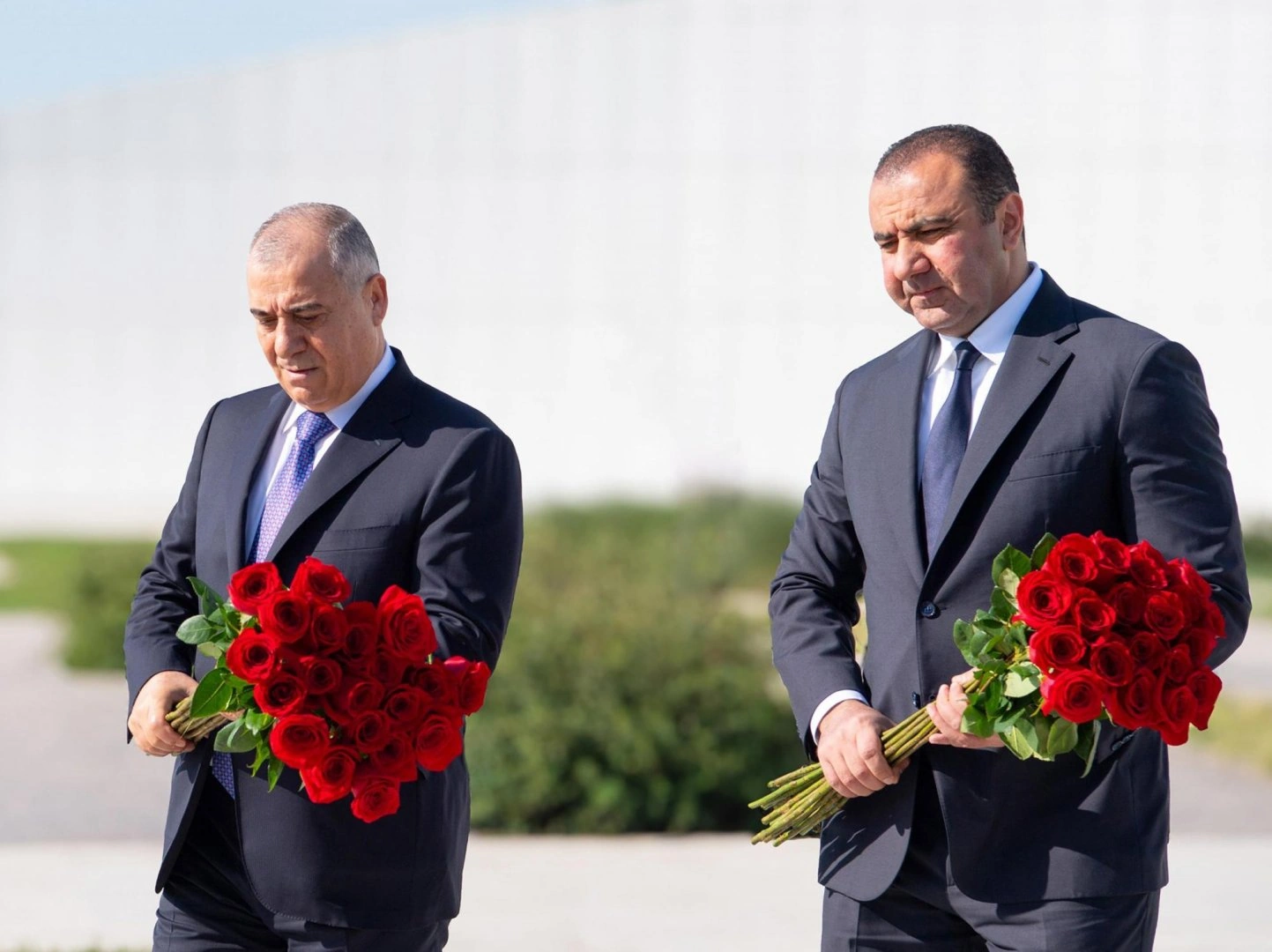 Heads of the State Security Service and Foreign Intelligence Service visit Victory Park (PHOTO)