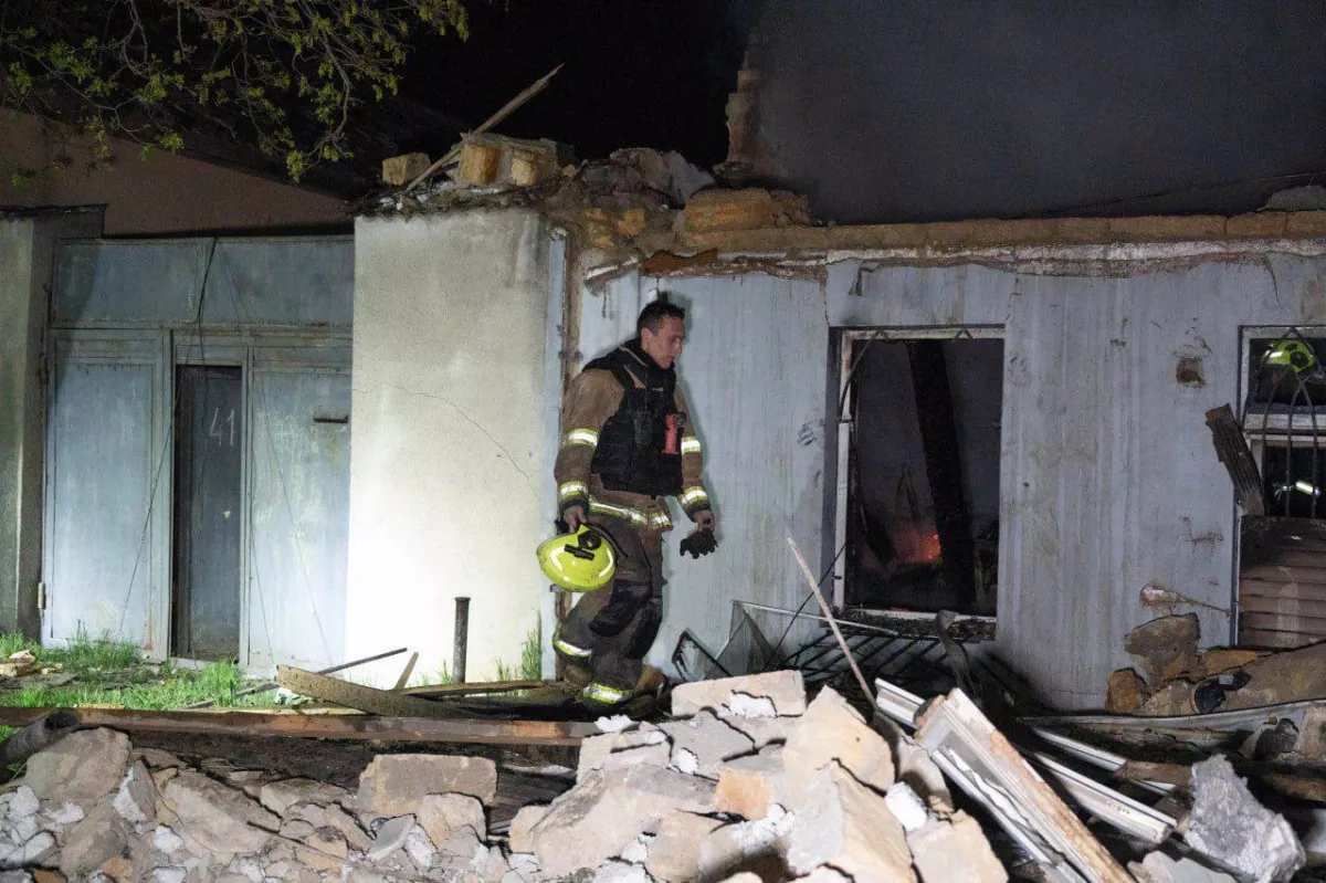 Two killed in overnight drone strike in Ukraine’s Odesa region Photo