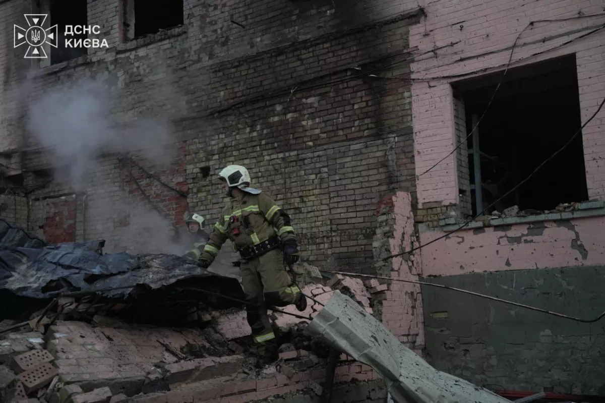 Russian overnight attack on Kyiv kills nine, injures 27 PHOTO