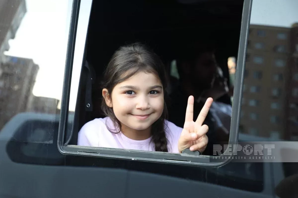 Azerbaijani families return to Khankendi, Khojaly, Aghdara with keys to new homes PHOTO / UPDATED