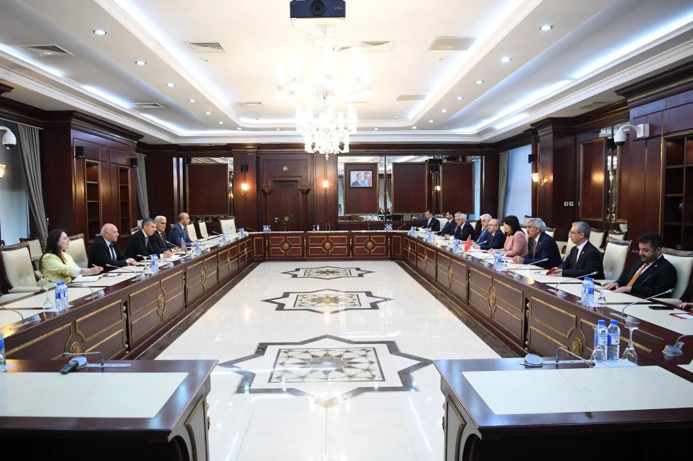 Azerbaijani Parliament’s Human Rights Committee meets Turkish counterparts (PHOTO)