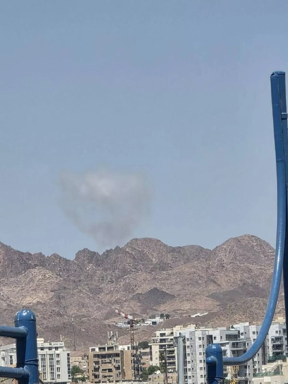 Explosions heard in Israel after Iranian missile launch toward Jordan VIDEO/PHOTO