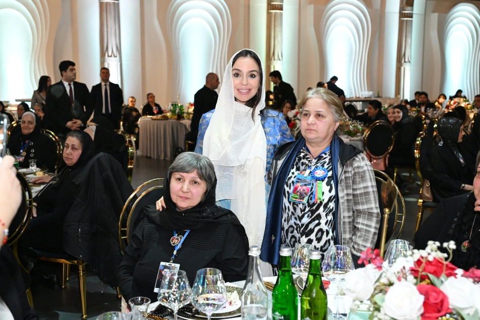 Leyla Aliyeva attends iftar dinner held with participation of martyrs’ mothers