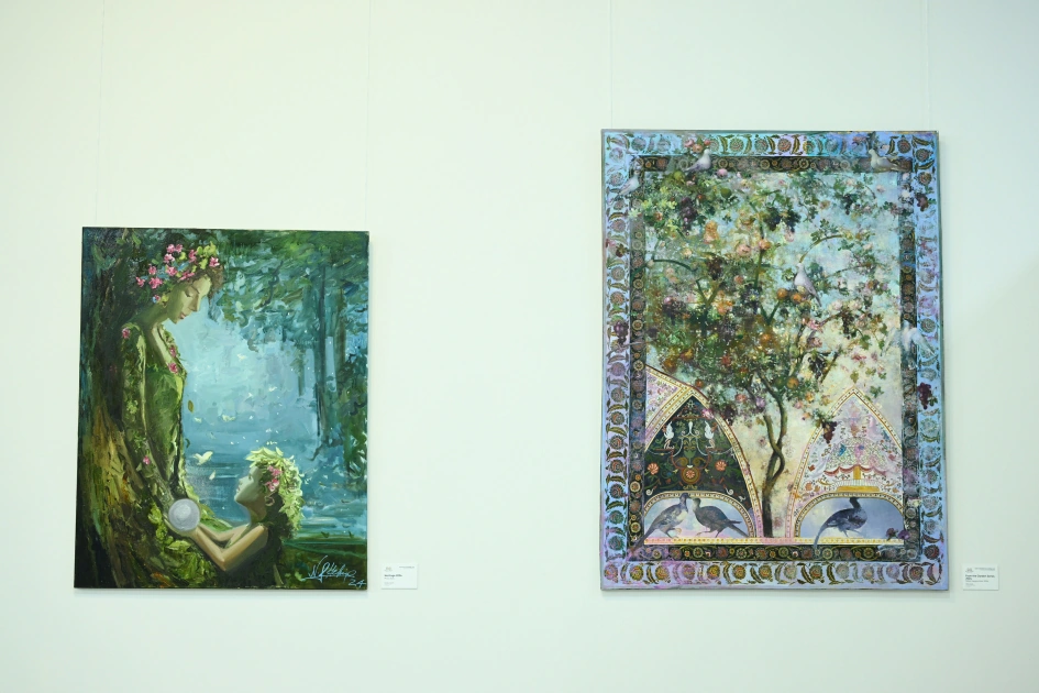 Heydar Aliyev Foundation VP Leyla Aliyeva attends opening of MAMA “Mother Nature” international art exhibition in Ashgabat (PHOTO)