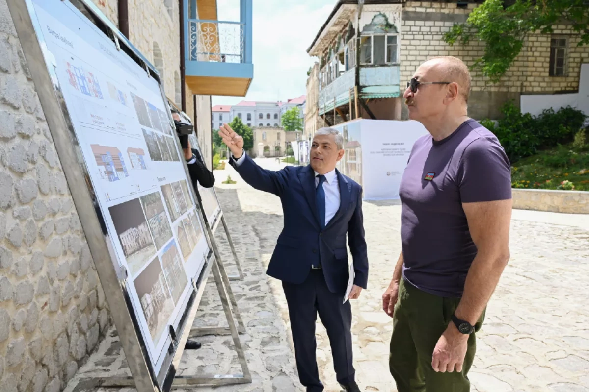 President Aliyev inaugurates restored home of composer Sadigjan in Shusha PHOTO