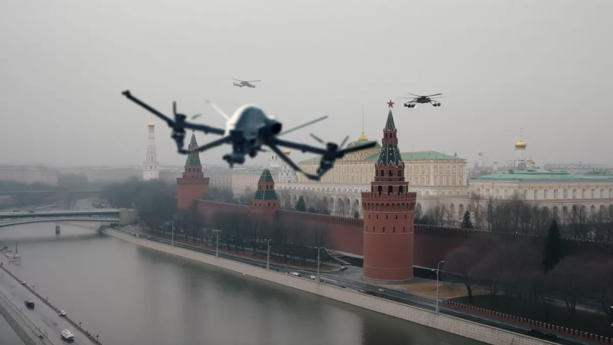 Ukraine launches drones towards Moscow