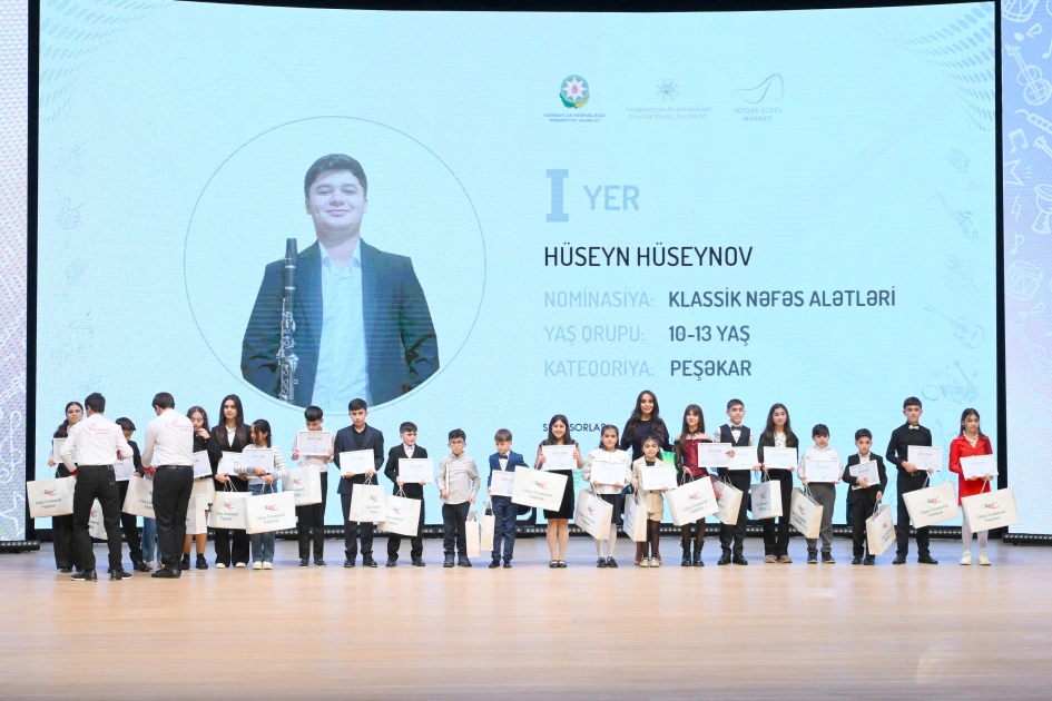 Heydar Aliyev Foundation VP Leyla Aliyeva and Alena Aliyeva attend awarding ceremony of Children’s Art Contest (PHOTO)