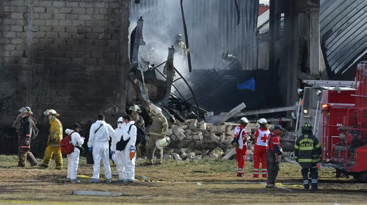 Seven confirmed dead after aircraft crashes in central Mexico