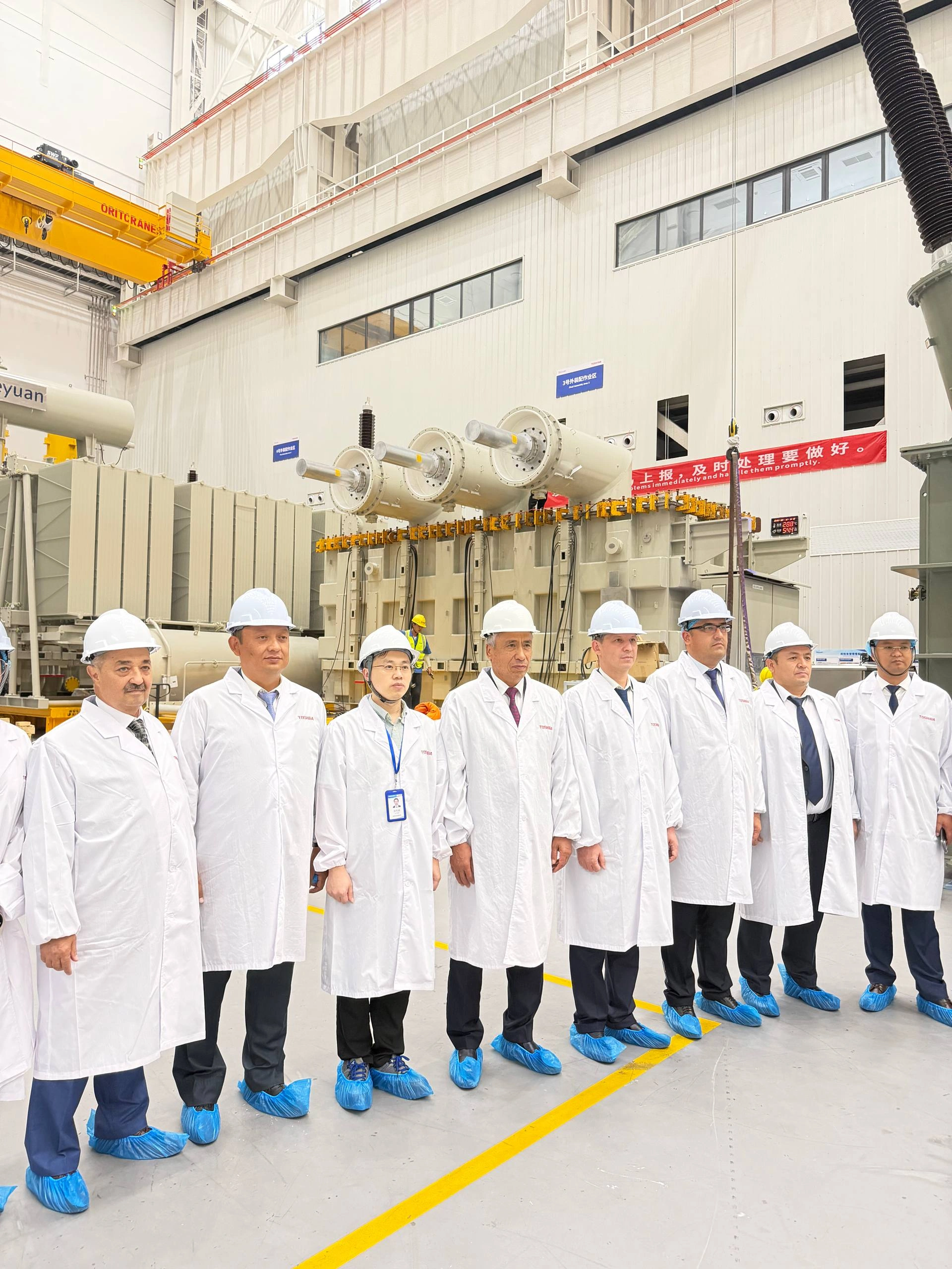 Uzmetkombinat, China's Toshiba-Sieyuan expand energy modernization co-op