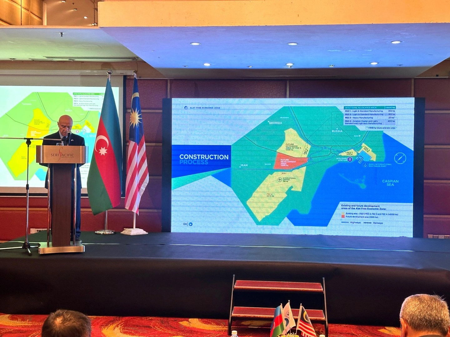 Series of meetings held as part of AFEZ delegation’s business visit to Malaysia (PHOTO)