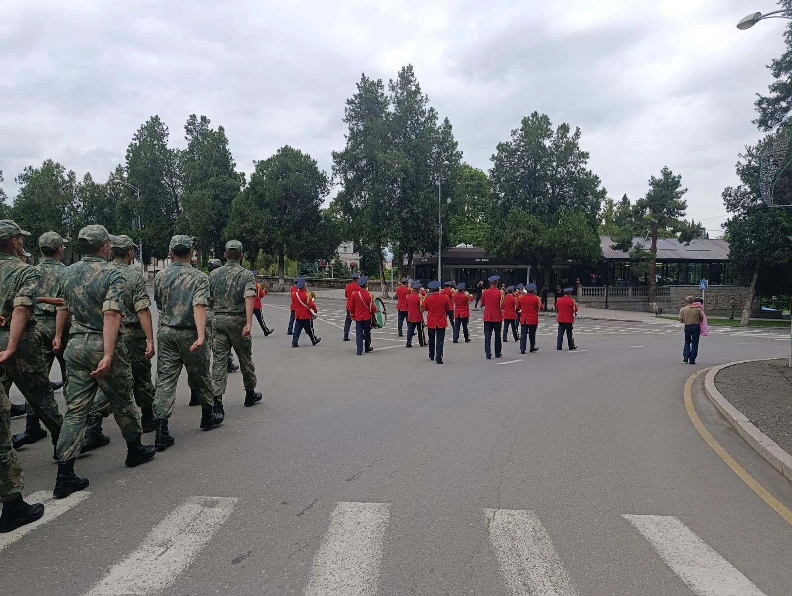Azerbaijan's Khankendi commemorates Armed Forces Day with military march (PHOTO/VIDEO)