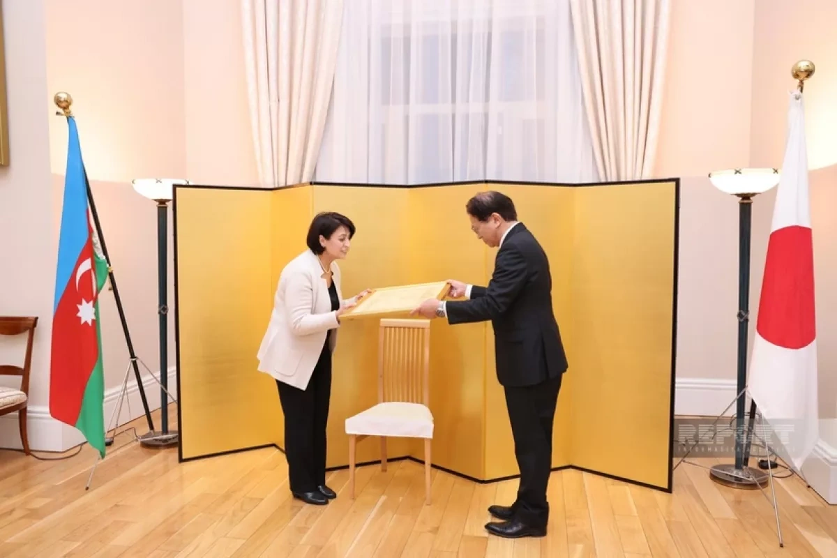 Azerbaijan’s teacher receives Japan’s prestigious Order of Rising Sun Photo