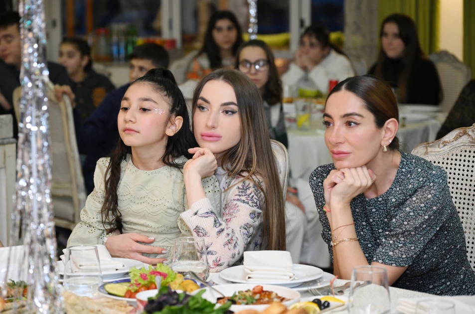 Heydar Aliyev Foundation VP Leyla Aliyeva, Head of Baku Media Center Arzu Aliyeva and Alena Aliyeva join festive celebrations for children with special needs in Baku (PHOTO)