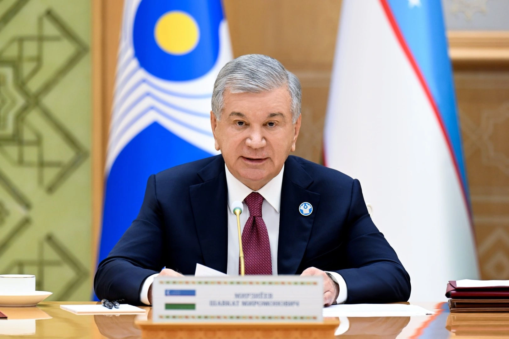 Mirziyoyev proposes CIS logistics hubs, unified transport system