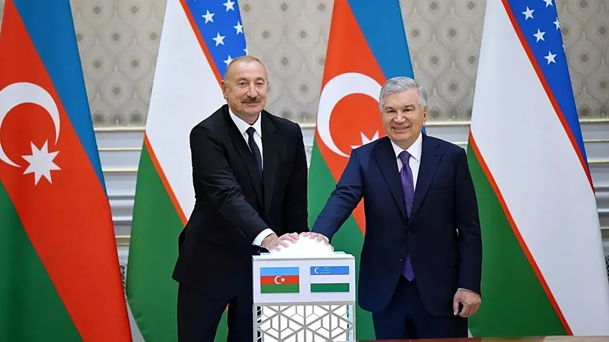 Uzbekistan, Azerbaijan deepen ties with $1 billion trade goal ARTICLE BY EURONEWS