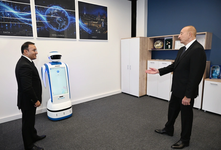 President Ilham Aliyev attends opening of 1st phase of “SABAH.city” innovation campus (PHOTO)