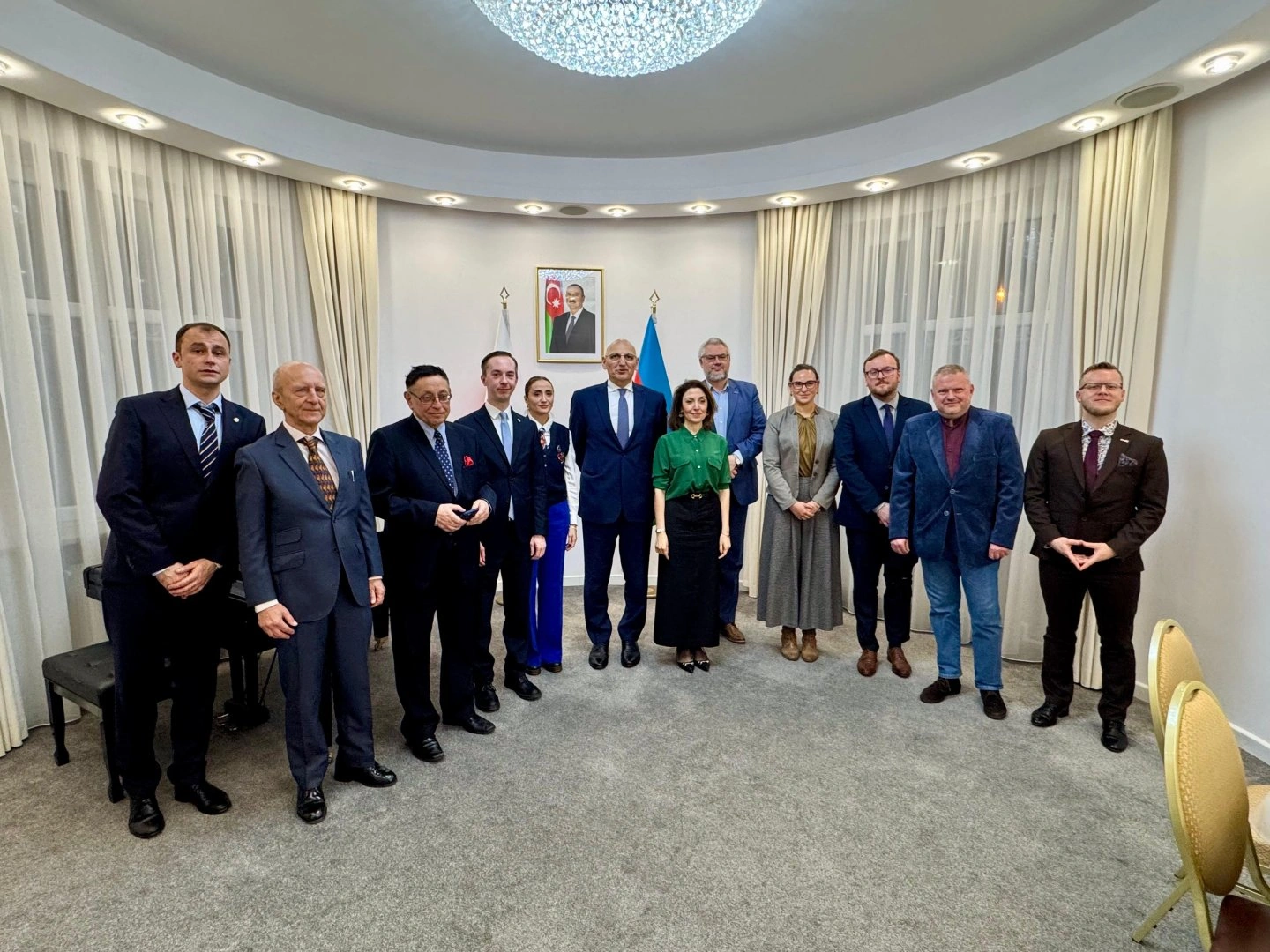 Azerbaijan's Presidential envoy makes working visit to Poland (PHOTO)