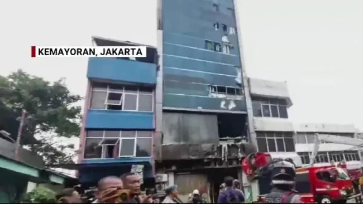 Fire in seven-storey Jakarta building claims 20 lives